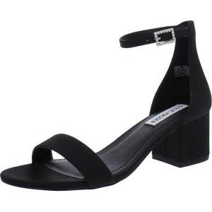imageSteve Madden Womens Irenee Heeled SandalBlack Suede New