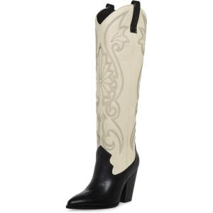 imageSteve Madden Womens Lasso Western BootBlackBone