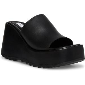 imageSteve Madden Womens Pepe30 Slide SandalBlack Leather