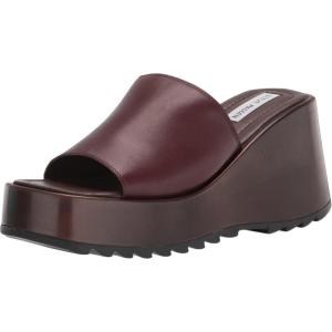 imageSteve Madden Womens Pepe30 Slide SandalCognac Leather