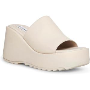 imageSteve Madden Womens Pepe30 Slide SandalNatural Leather