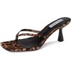 imageSteve Madden Womens Allies Heeled SandalLeopard Satin