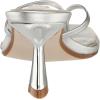 imageSteve Madden Womens Allies Heeled SandalSilver Leather