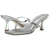 imageSteve Madden Womens Allies Heeled SandalSilver Leather