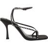 imageSteve Madden Womens Annie Heeled SandalBlack Rhinestone