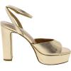 imageSteve Madden Womens Assured Heeled Sandal Gold Metallic 85