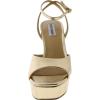 imageSteve Madden Womens Assured Heeled Sandal Gold Metallic 85