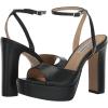 imageSteve Madden Womens Assured Heeled SandalBlack Leather