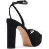 imageSteve Madden Womens Assured Heeled SandalBlack Nubuck