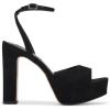imageSteve Madden Womens Assured Heeled SandalBlack Nubuck