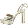 imageSteve Madden Womens Assured Heeled SandalGold Metallic