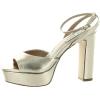 imageSteve Madden Womens Assured Heeled SandalGold Metallic