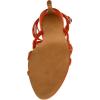 imageSteve Madden Womens Lele Heeled SandalOrange Leather
