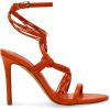 imageSteve Madden Womens Lele Heeled SandalOrange Leather