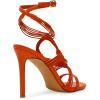 imageSteve Madden Womens Lele Heeled SandalOrange Leather