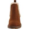 imageSteve Madden Womens Leopold Chelsea BootCamel Suede Fur