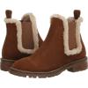 imageSteve Madden Womens Leopold Chelsea BootCamel Suede Fur