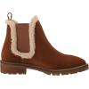 imageSteve Madden Womens Leopold Chelsea BootCamel Suede Fur