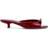 imageSteve Madden Womens Meme Heeled SandalRed Leather