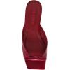 imageSteve Madden Womens Meme Heeled SandalRed Leather