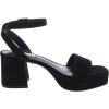 imageSteve Madden Womens Mercerr Heeled SandalBlack Suede