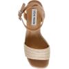 imageSteve Madden Womens Mercerr Heeled SandalNatural Multi