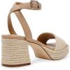imageSteve Madden Womens Mercerr Heeled SandalNatural Multi