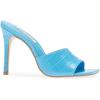 imageSteve Madden Womens Signal Heeled SandalBlue Croco