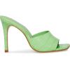 imageSteve Madden Womens Signal Heeled SandalGreen Croco