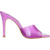 imageSteve Madden Womens Signal Heeled SandalTranslucent Purple