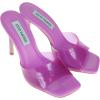 imageSteve Madden Womens Signal Heeled SandalTranslucent Purple