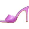 imageSteve Madden Womens Signal Heeled SandalTranslucent Purple