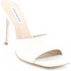 imageSteve Madden Womens Signal Heeled SandalWhite Leather
