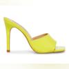 imageSteve Madden Womens Signal Heeled SandalYellow Patent