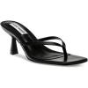 imageSteve Madden Womens Allies Heeled SandalBlack Leather