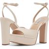 imageSteve Madden Womens Assured Heeled SandalBone Leather