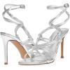 imageSteve Madden Womens Lele Heeled SandalSilver Leather
