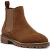 imageSteve Madden Womens Leopold Chelsea BootCamel Suede
