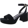 imageSteve Madden Womens Mercerr Heeled SandalBlack Suede