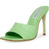 imageSteve Madden Womens Signal Heeled SandalGreen Croco