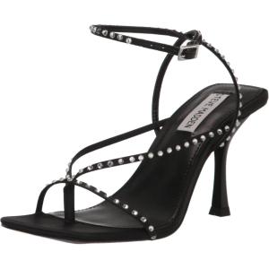imageSteve Madden Womens Annie Heeled SandalBlack Rhinestone