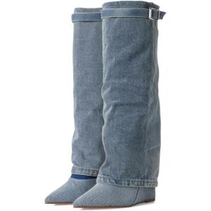 imageSteve Madden Womens Corenne Knee High BootDenim