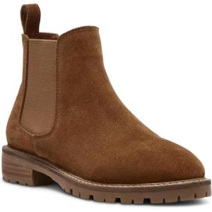 imageSteve Madden Womens Leopold Chelsea BootCamel Suede