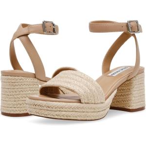 imageSteve Madden Womens Mercerr Heeled SandalNatural Multi