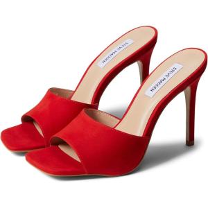 imageSteve Madden Womens Signal Heeled SandalRed Nubuck