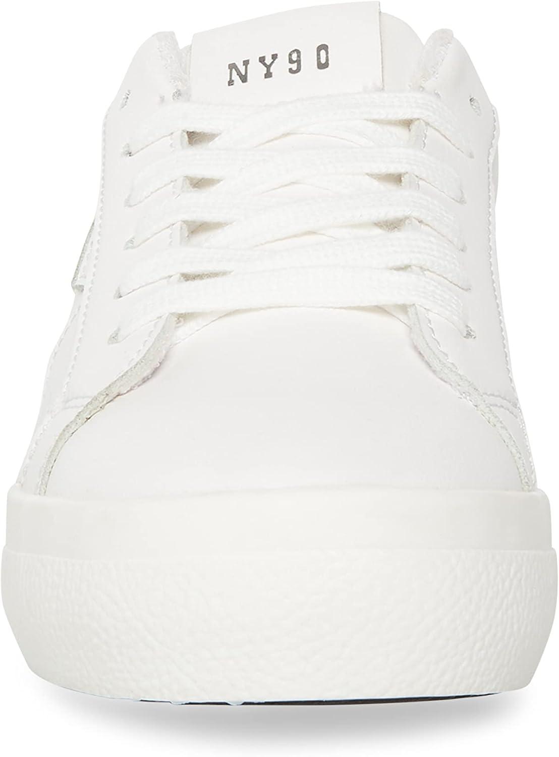 Steve Madden Starling Donna Sneaker - White Multi, Taglia 5.5 - Scarpe Ginniche Con Stella Laterale E Piattaforma 2,5 Cm