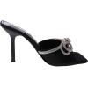 imageSteve Madden Womens Embellish Heeled SandalBlack Satin