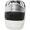 imageSteve Madden Womens Starling SneakerBlackSilver