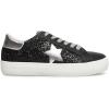 imageSteve Madden Womens Starling SneakerBlackSilver