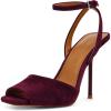 Burgundy Suede